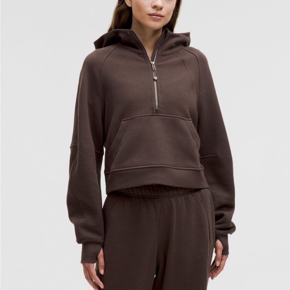 Lululemon Scuba Oversized Half Zip with Hood